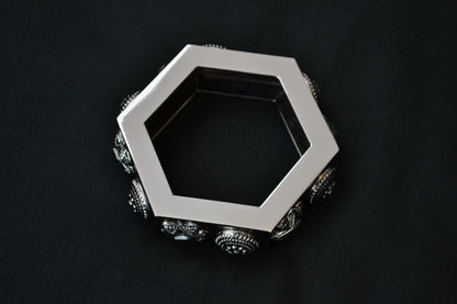 2008 'Warrior' Medallion Hexagon Bracelet