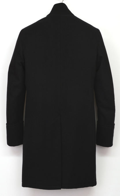 2005 Wool Felt Double-Breasted Bomber Coat with Oversized Lapels