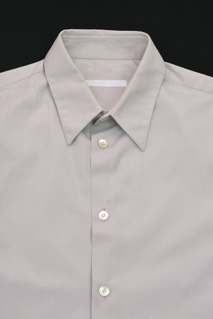 2004 Slim Short-Sleeve Shirt with Asymmetric Bondage Straps