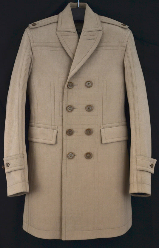 2011 Bonded Crêpe Sculptural Great Coat