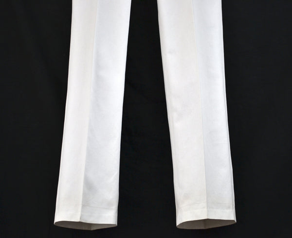 2002 Sateen Cotton Tailored Trousers