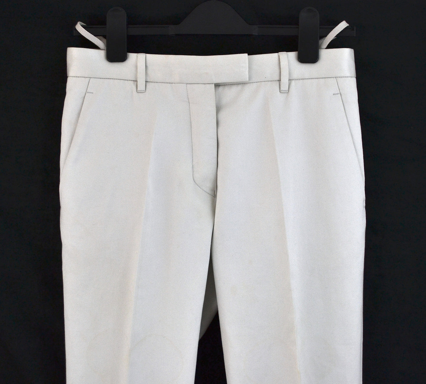 2002 Sateen Cotton Tailored Trousers