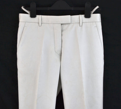 2002 Sateen Cotton Tailored Trousers