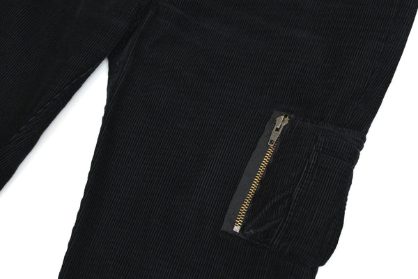 2004 Vintage Black Corduroy MA-1 Jeans