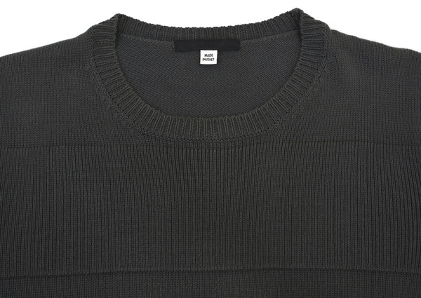 2002 Classic Cotton Sweater with Raised Stripes