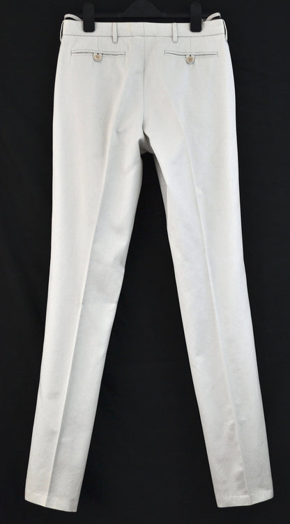 2002 Sateen Cotton Tailored Trousers