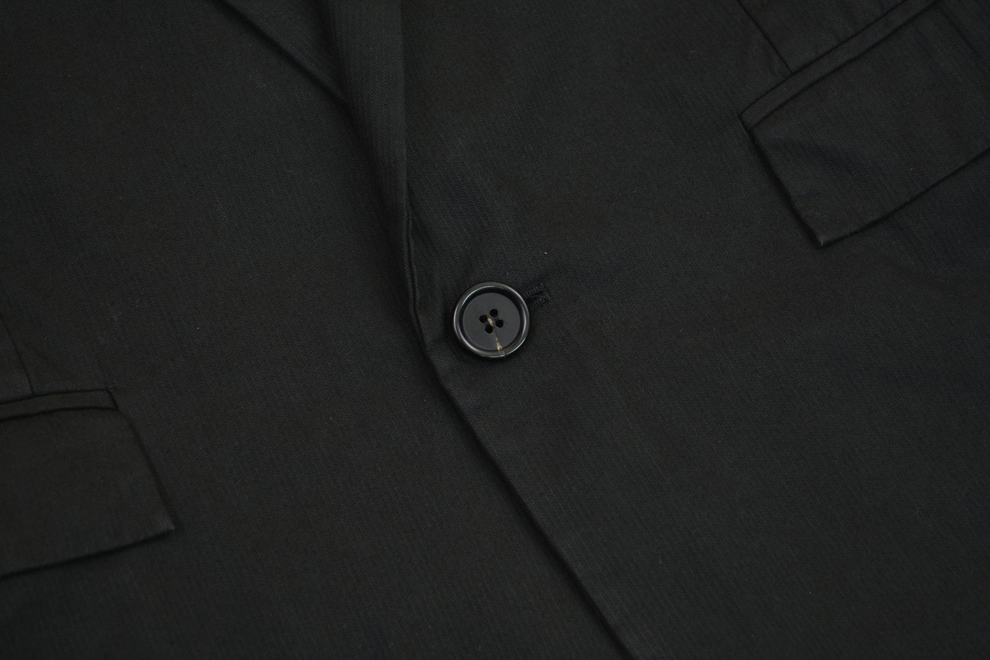 1998 Overdyed Cotton 'SATAN' Peak Lapel Blazer