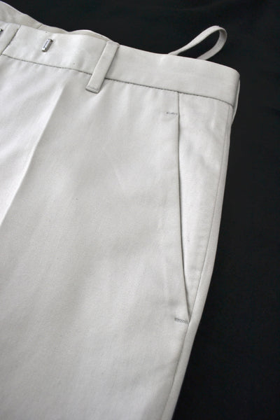 2002 Sateen Cotton Tailored Trousers