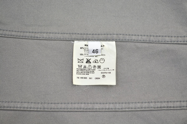 2002 Raw Silk Denim Slim Classic 2-Pocket Jacket