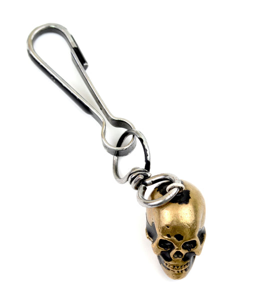 2003 Destroyed Painted Skull Keychain