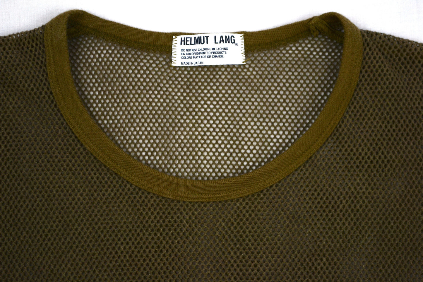 1998 Cotton-blend Mesh Slim T-Shirt