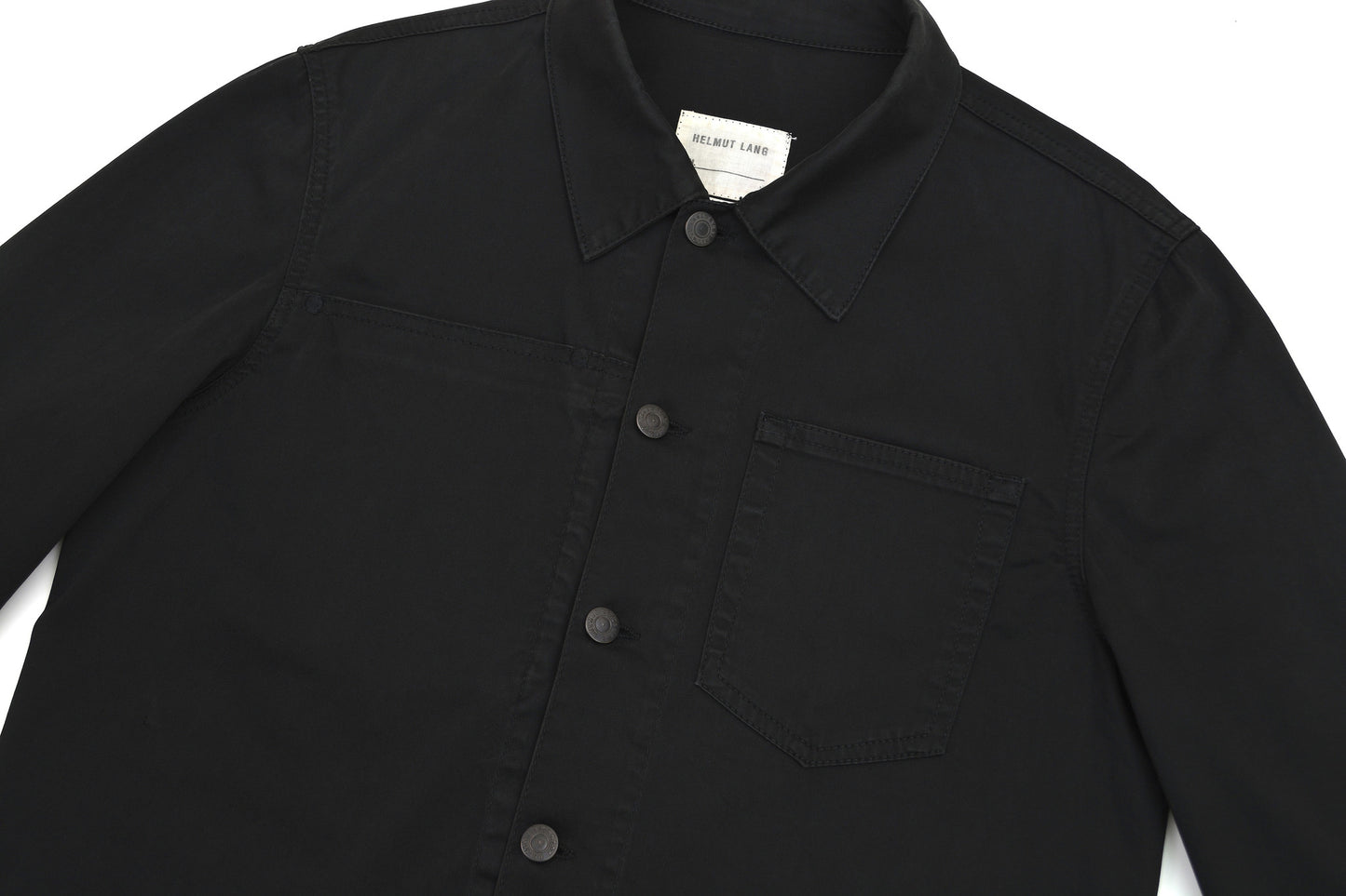 Helmut Lang 2003 Slim 1-Pocket Jacket with Asymmetric Helmut Lang 2003 Slim 1-Pocket Jacket with Asymmetric
