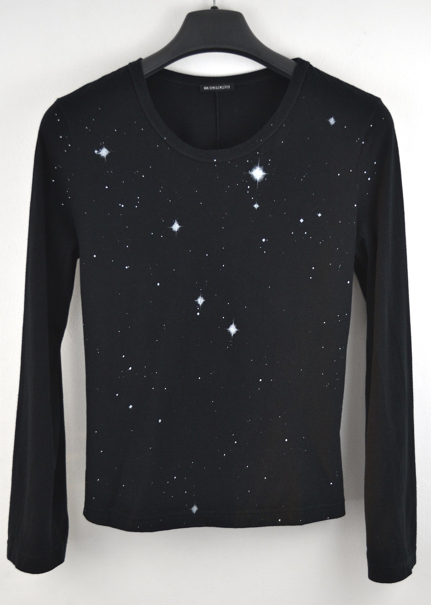 Ann Demeulemeester 2003 Tailored T-Shirt with Night Sky Print – ENDYMA