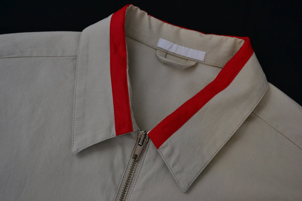 1997 Stretch Cotton Blouson with Contrasting Collar Detail
