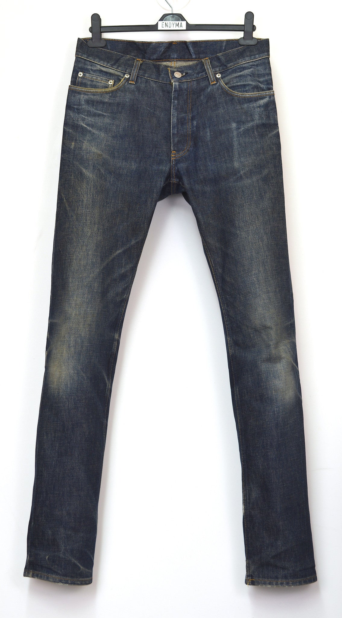 1998 Broken-In Raw Denim Classic Jeans