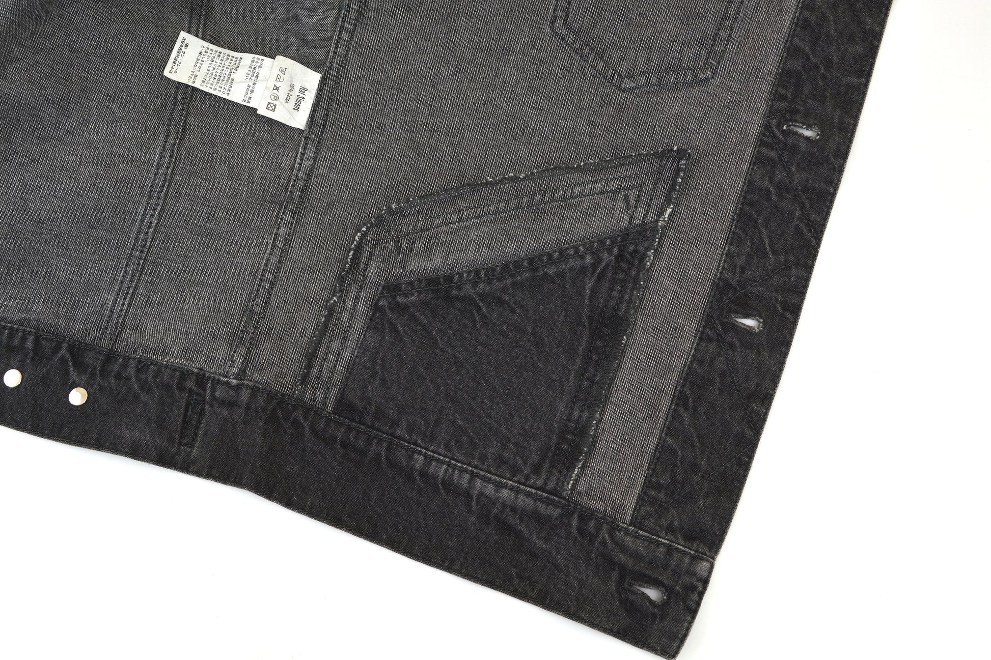 Raf Simons 2005 Acid Washed Denim 'History of the World Raf Simons 2005 Acid Washed Denim 'History of the World