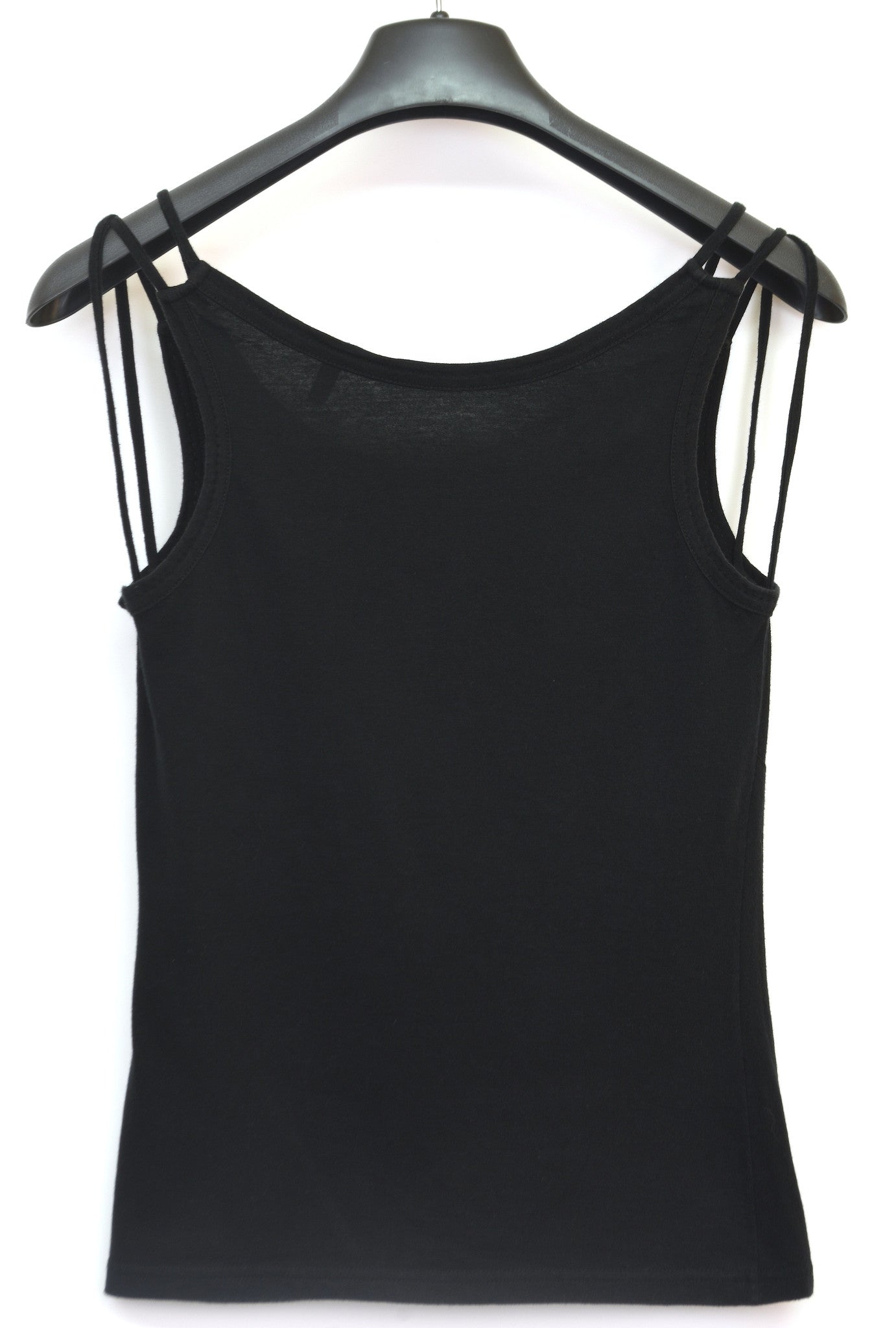 2001 Tailored Tank Top with Shoulder Strap Details