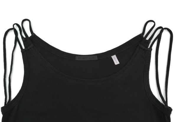 2001 Tailored Tank Top with Shoulder Strap Details