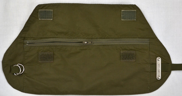1999 Resinated Cotton Waist Pack with Strap Closure