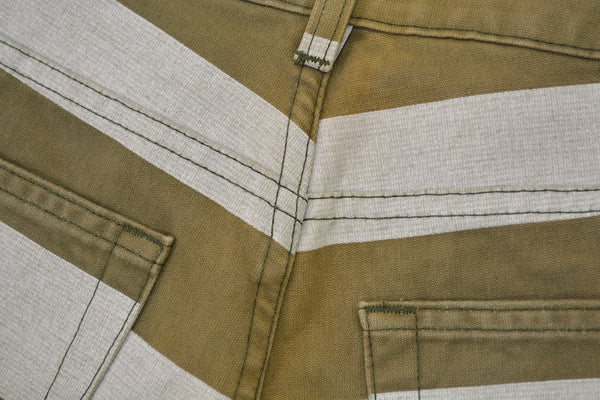 1999 Compact Cotton Jeans with Printed Stripes