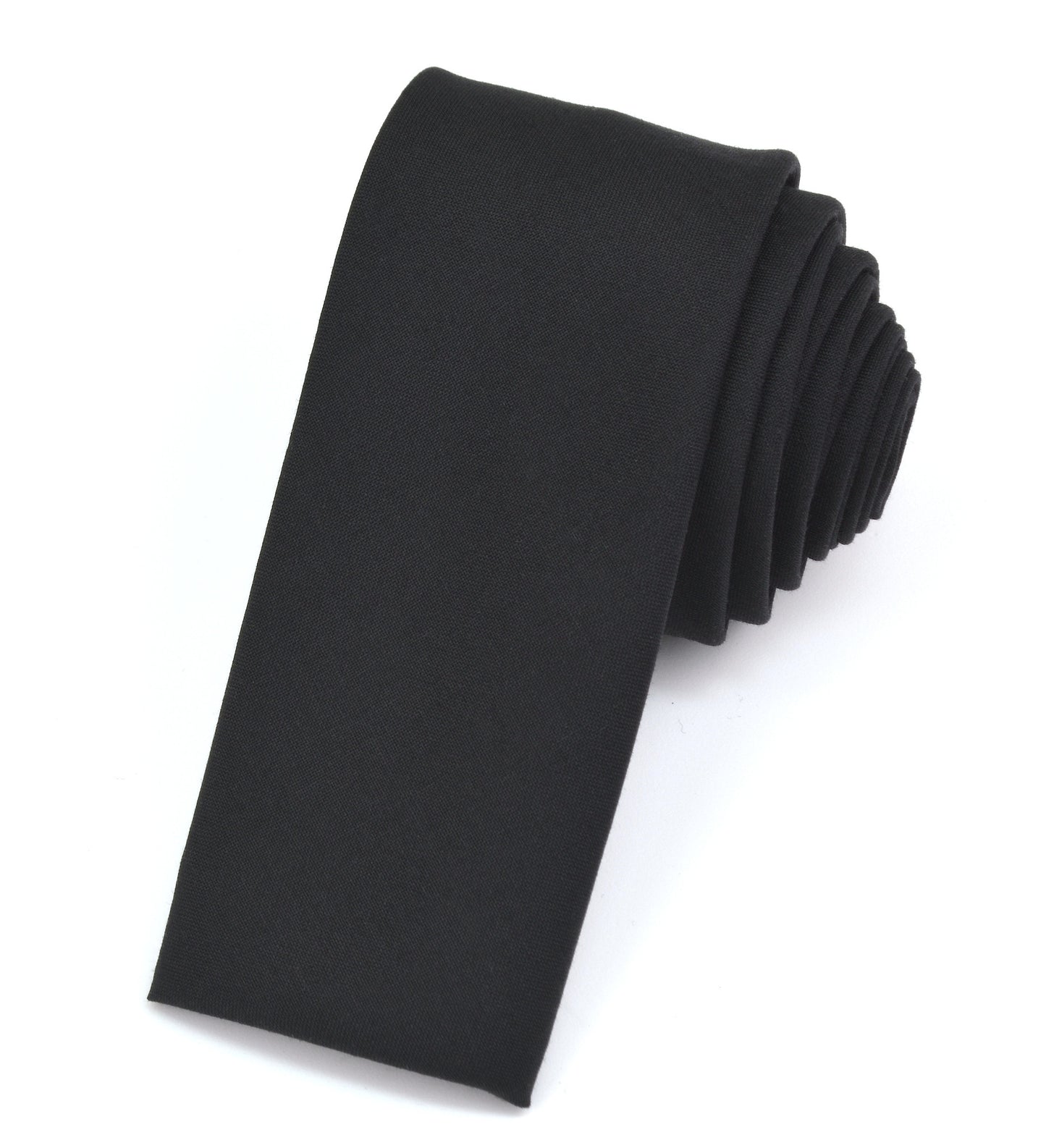 2003 Super 140's Wool Handmade Square-End Narrow Tie