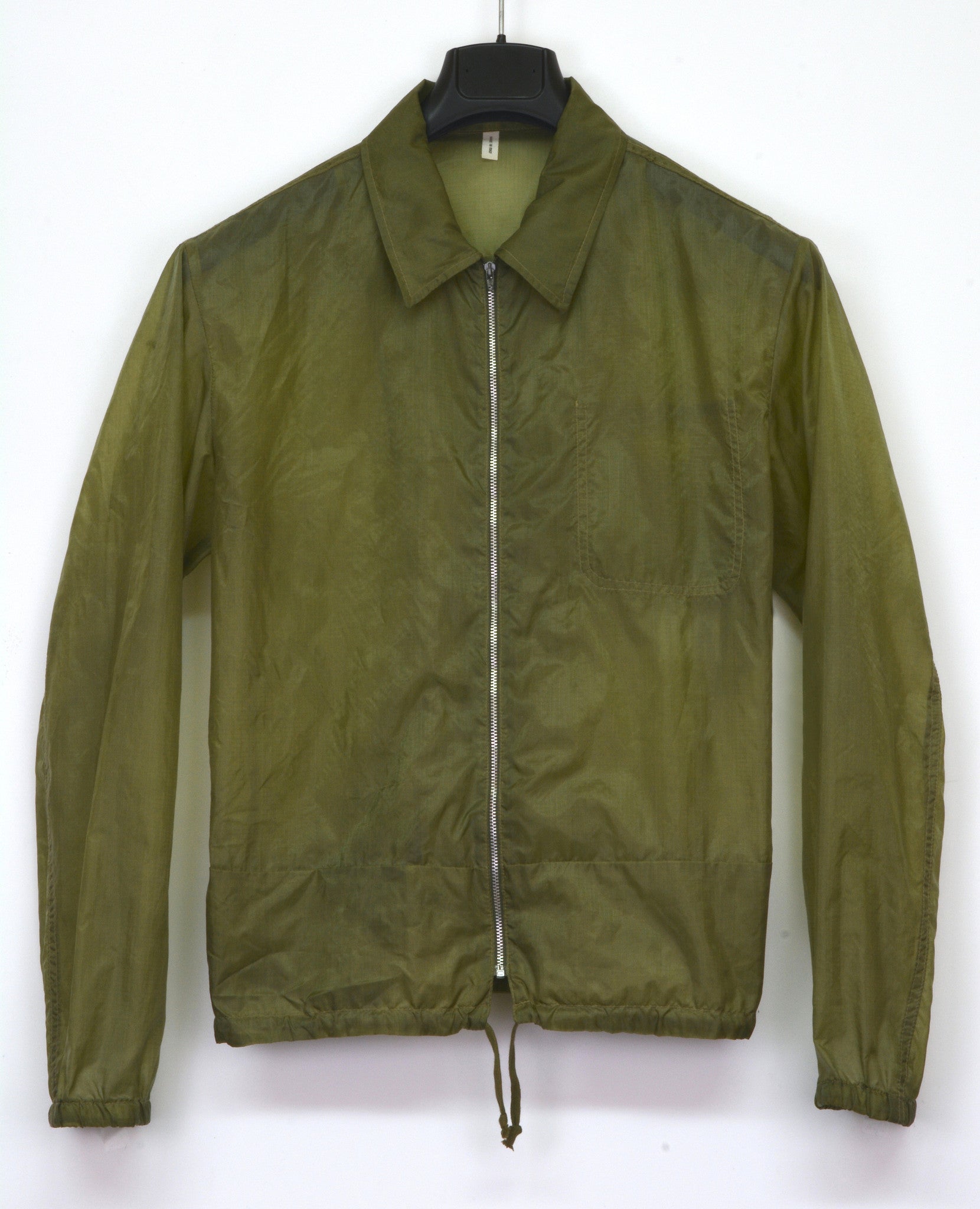 トップス Helmut Lang 1998 PULLFVER JACKET Helmut Lang 1998 Translucent Ripstop Nylon Blouson – ENDYMA