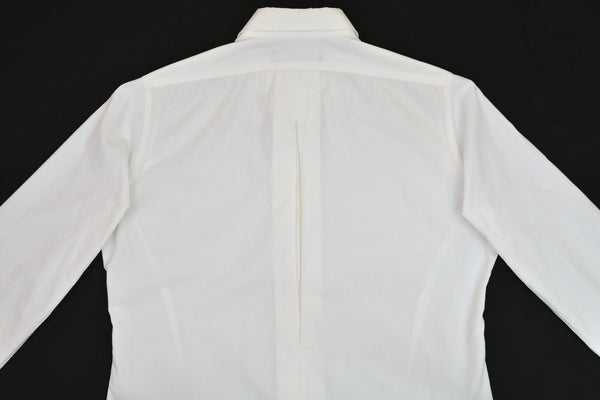 1999 Fine Cotton Darted Shirt with Hunting Pleat Detail