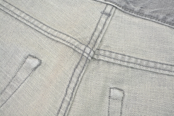 1999 Vintage Grey Sanded Denim Classic Jeans