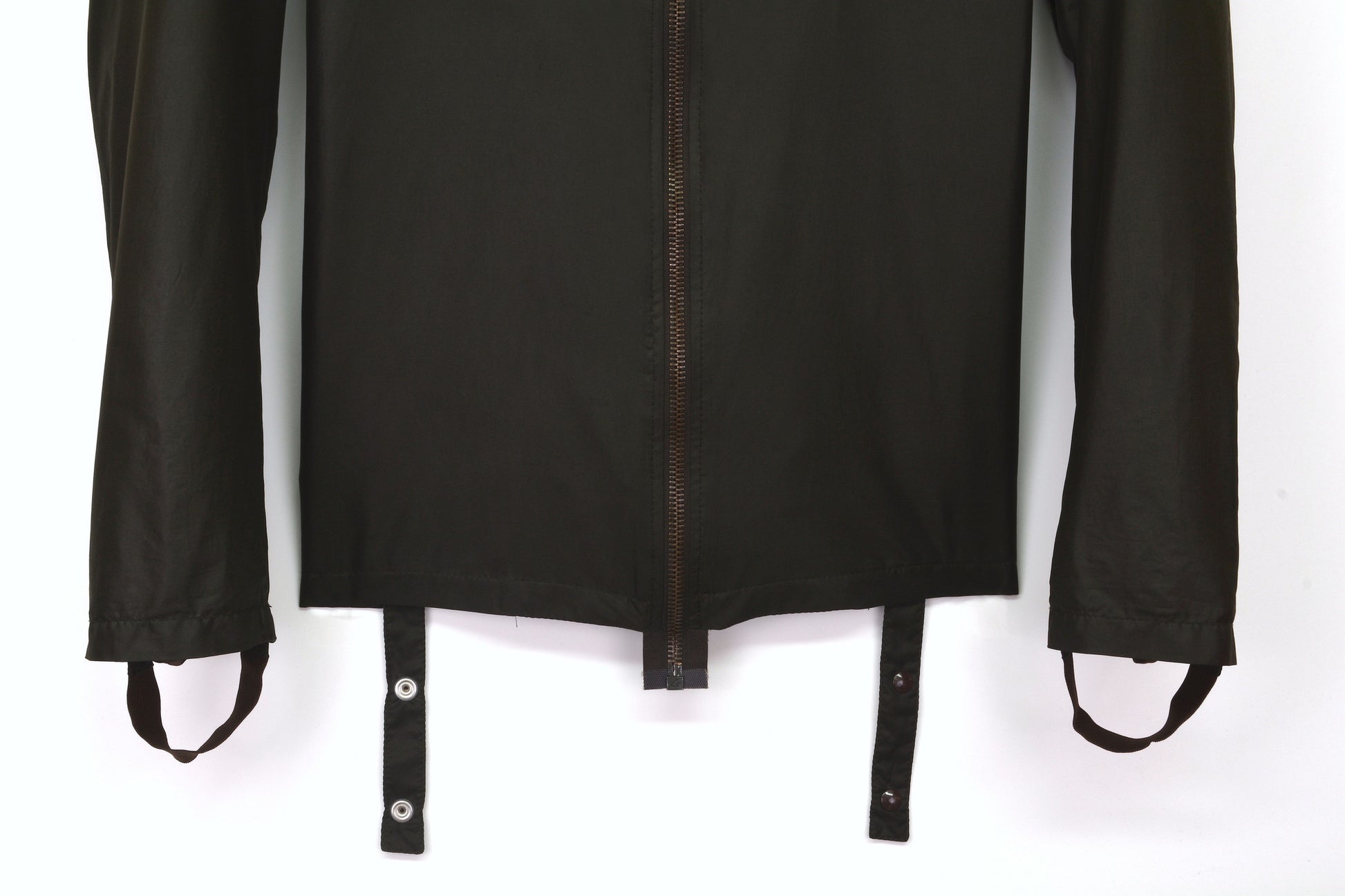 Helmut Lang 2003 Slim Bondage Windbreaker Jacket with Cuff Helmut Lang 2003 Slim Bondage Windbreaker Jacket with Cuff