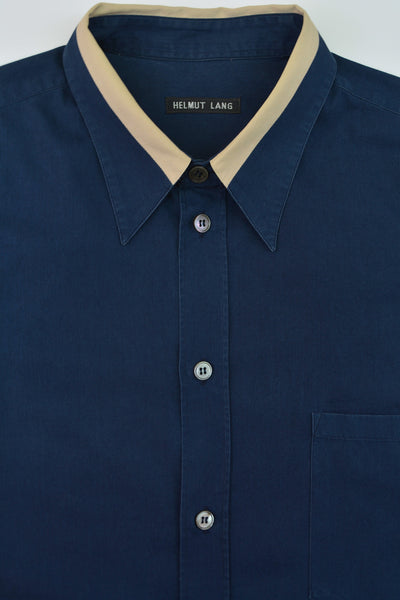 1996 Classic Shirt with Contrasting Collar Detail