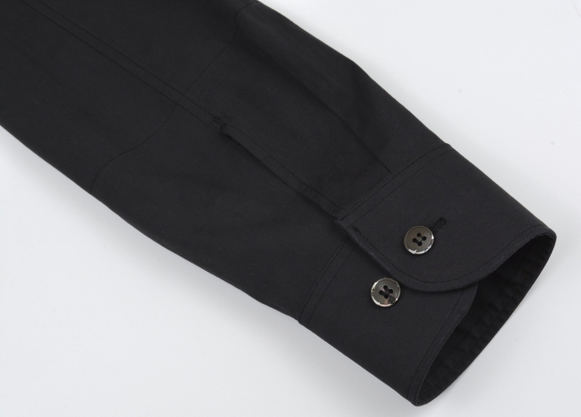 Helmut Lang 2004 Stretch Cotton Classic Shirt with Elbow Cut Helmut Lang 2004 Stretch Cotton Classic Shirt with Elbow Cut