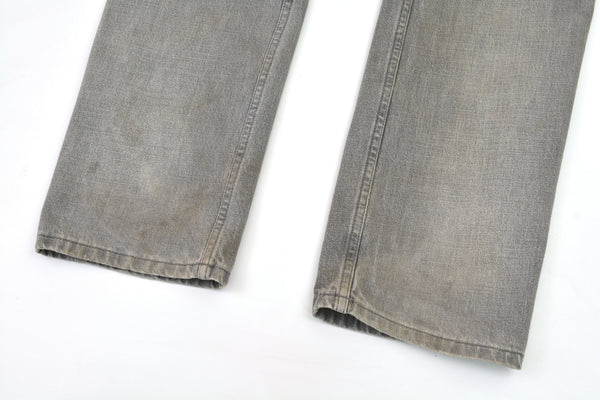 1999 Vintage Grey Sanded Denim Classic Jeans