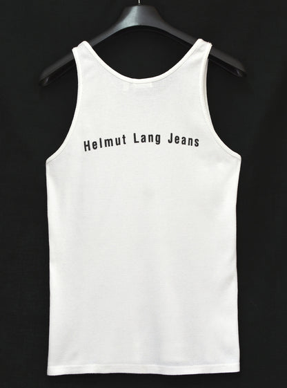 1998 Ribbed Jersey 'U.S. Lang' Tank Top