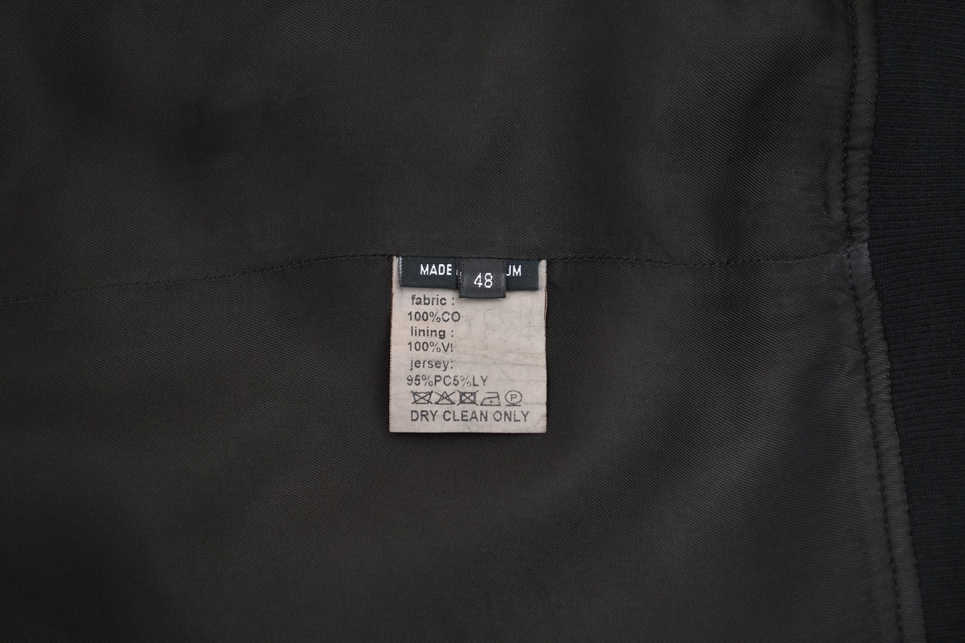 Raf Simons 2009 Overdyed Quilted Bomber Jacket – ENDYMA Raf Simons 2009 Overdyed Quilted Bomber Jacket – ENDYMA