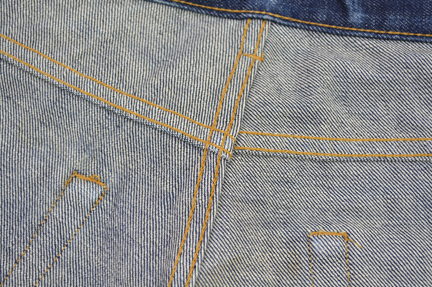 1998 Broken-In Raw Denim Classic Jeans