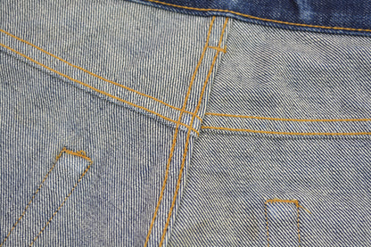 1998 Broken-In Raw Denim Classic Jeans