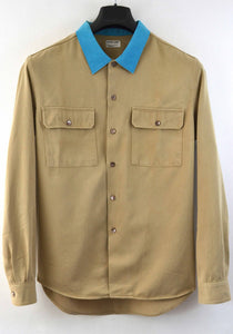 1997 Workwear Shirt with Contrasting Collar