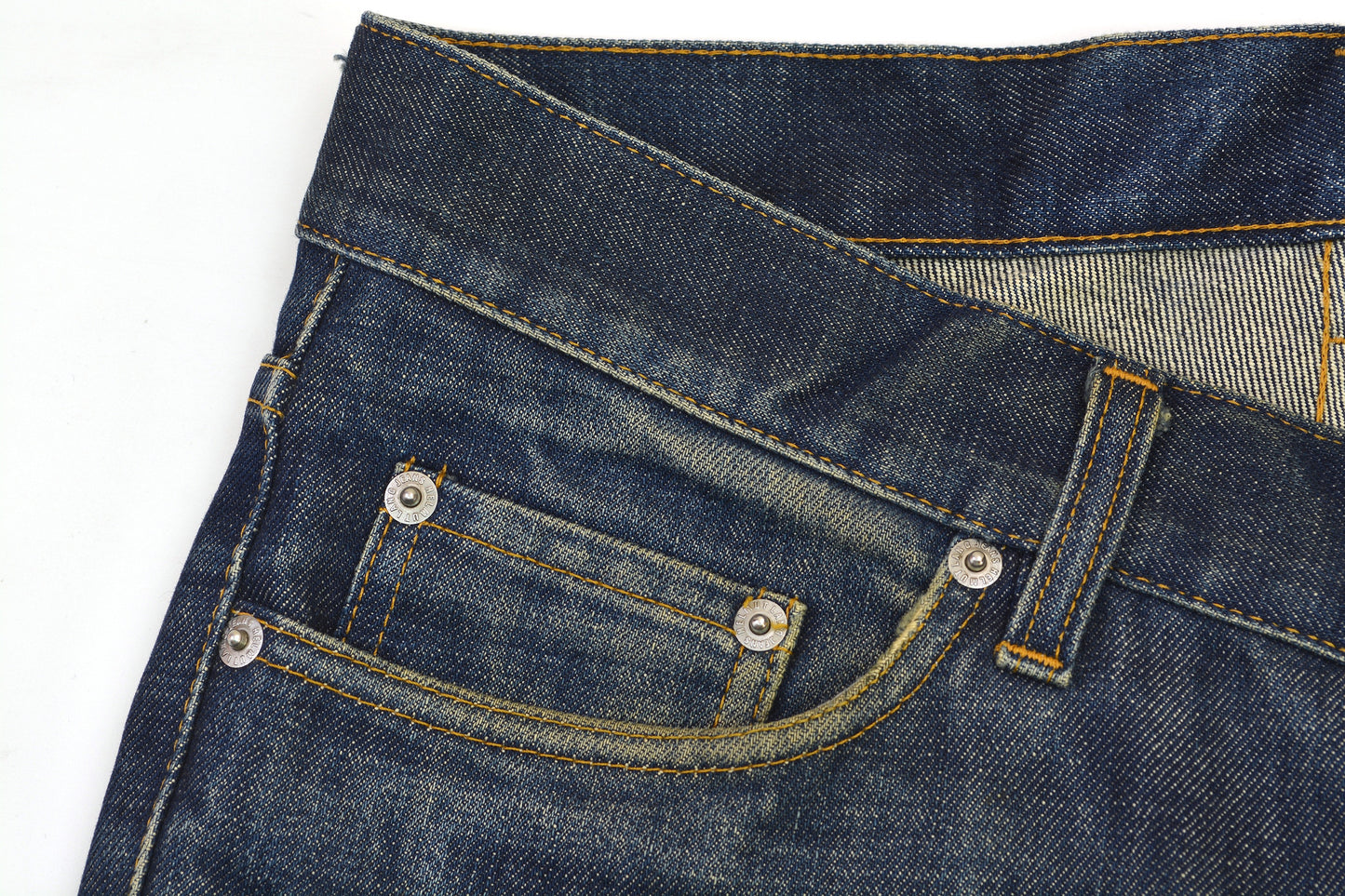 1998 Broken-In Raw Denim Classic Jeans