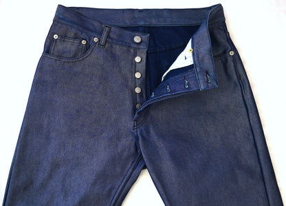 1997 Reverse Raw Polypropylene Denim Jeans