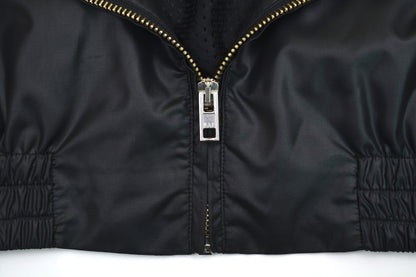 2007 Coated Polyester and Mesh Harrington Jacket