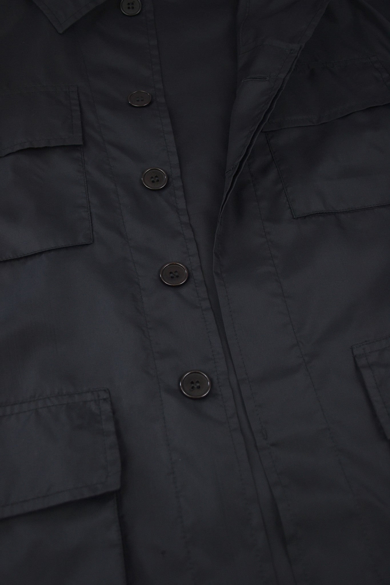 1997 Fine Nylon Worker Jacket with Cargo Pockets