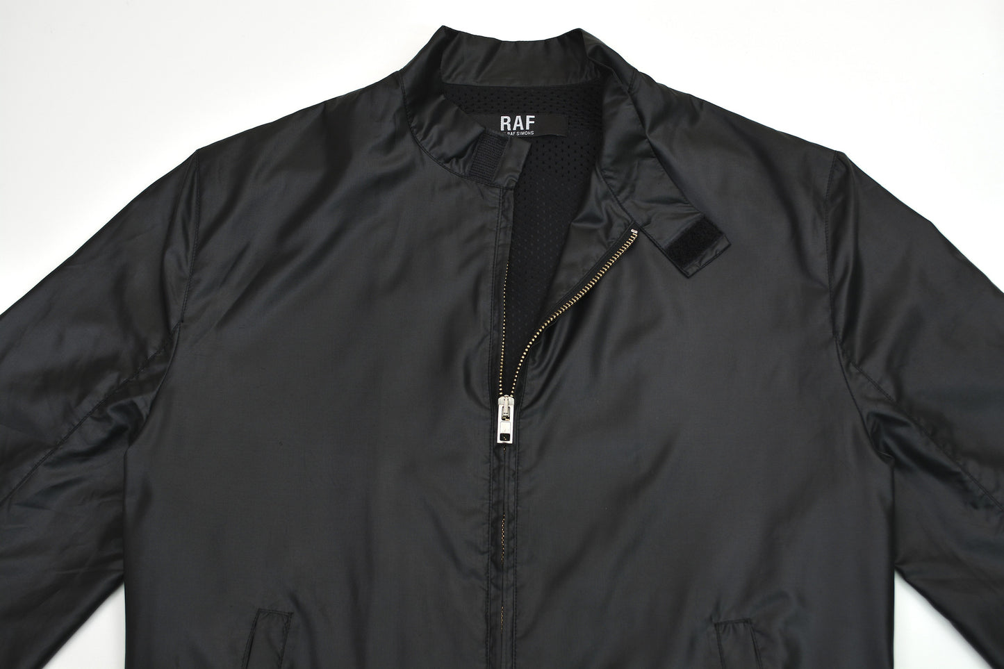 2007 Coated Polyester and Mesh Harrington Jacket