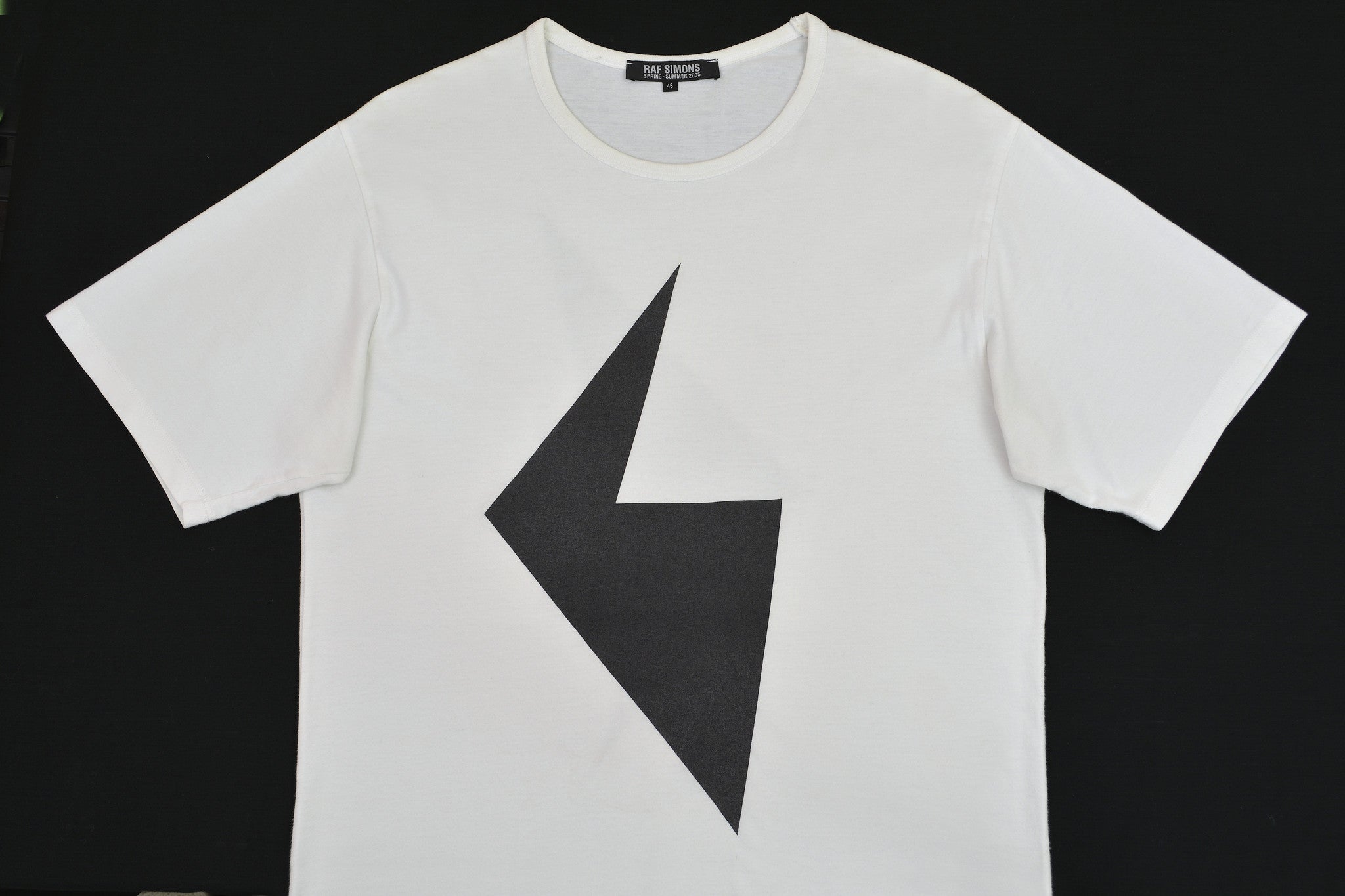 RAF SIMONS 2005 AW ラフシモンズ Tシャツ 46 RAF SIMONS(ラフシモンズ) 05AWTシャツ ブラック サイズ 48