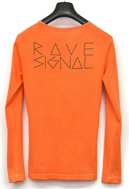 2004 Overdyed Extrafine Jersey 'Rave Signal' T-shirt