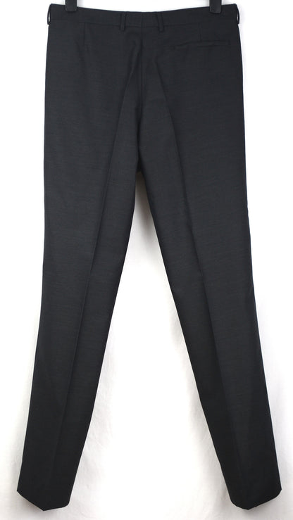 2002 Coated Silk/Wool Tailored Trousers