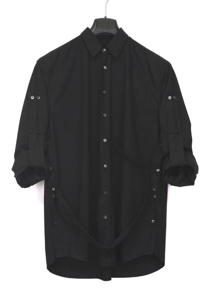 2002 Oversized Bondage Shirt with Buttoned Sides