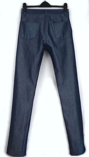 1997 Reverse Raw Polypropylene Denim Jeans