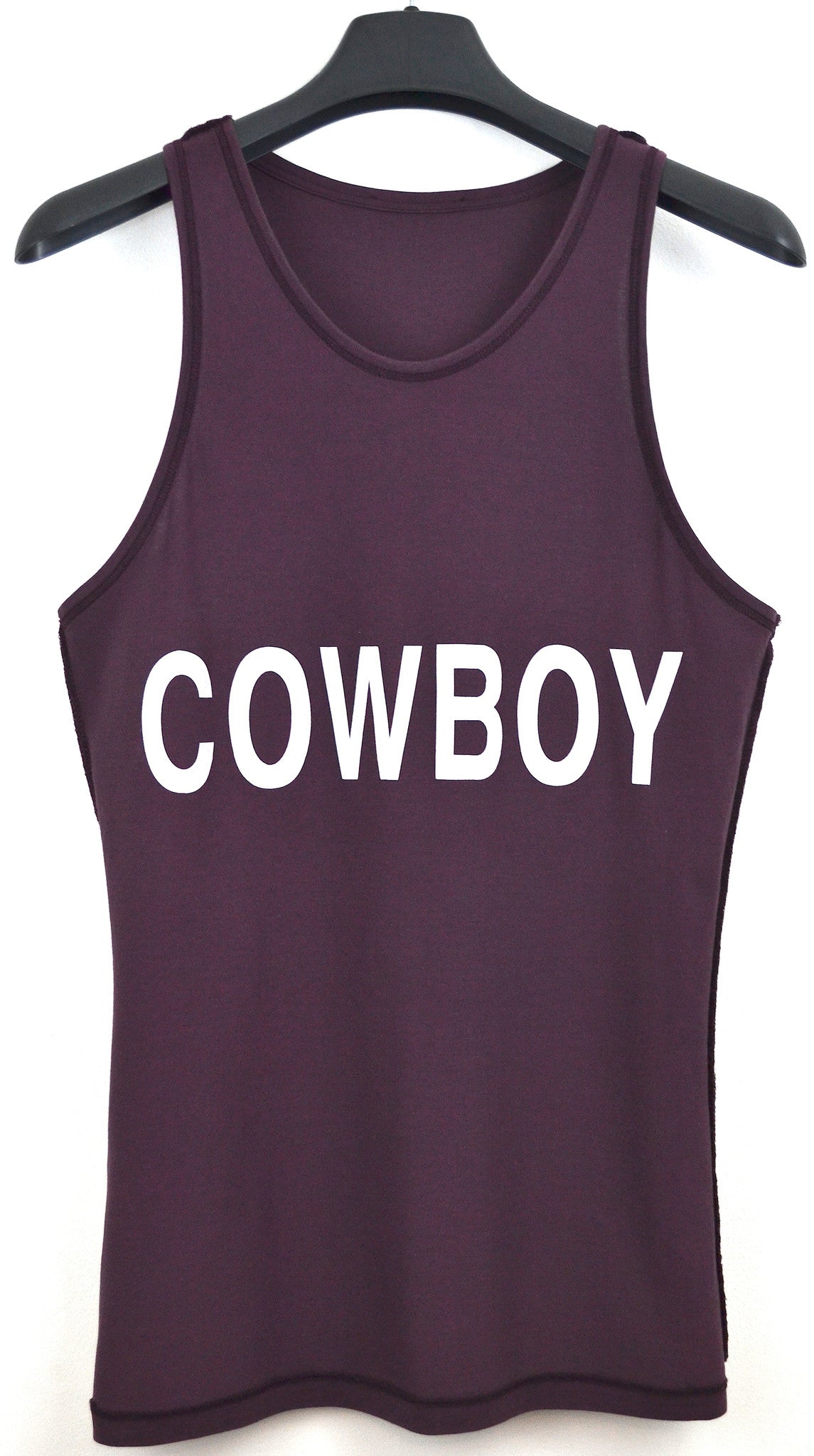 2004 Egyptian Cotton Reverse 'Cowboy' Tank Top