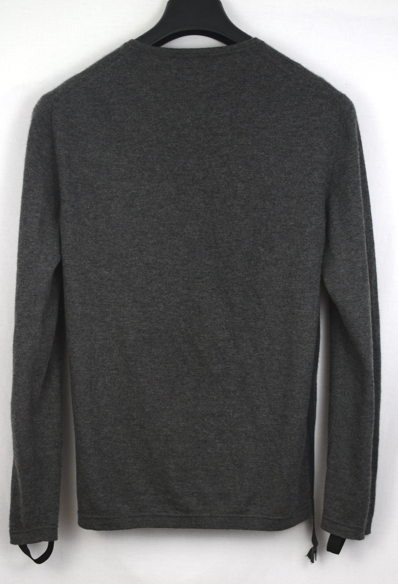 2003 Fine Cashmere Sweater with Cuff Straps and Extended Side Zipper