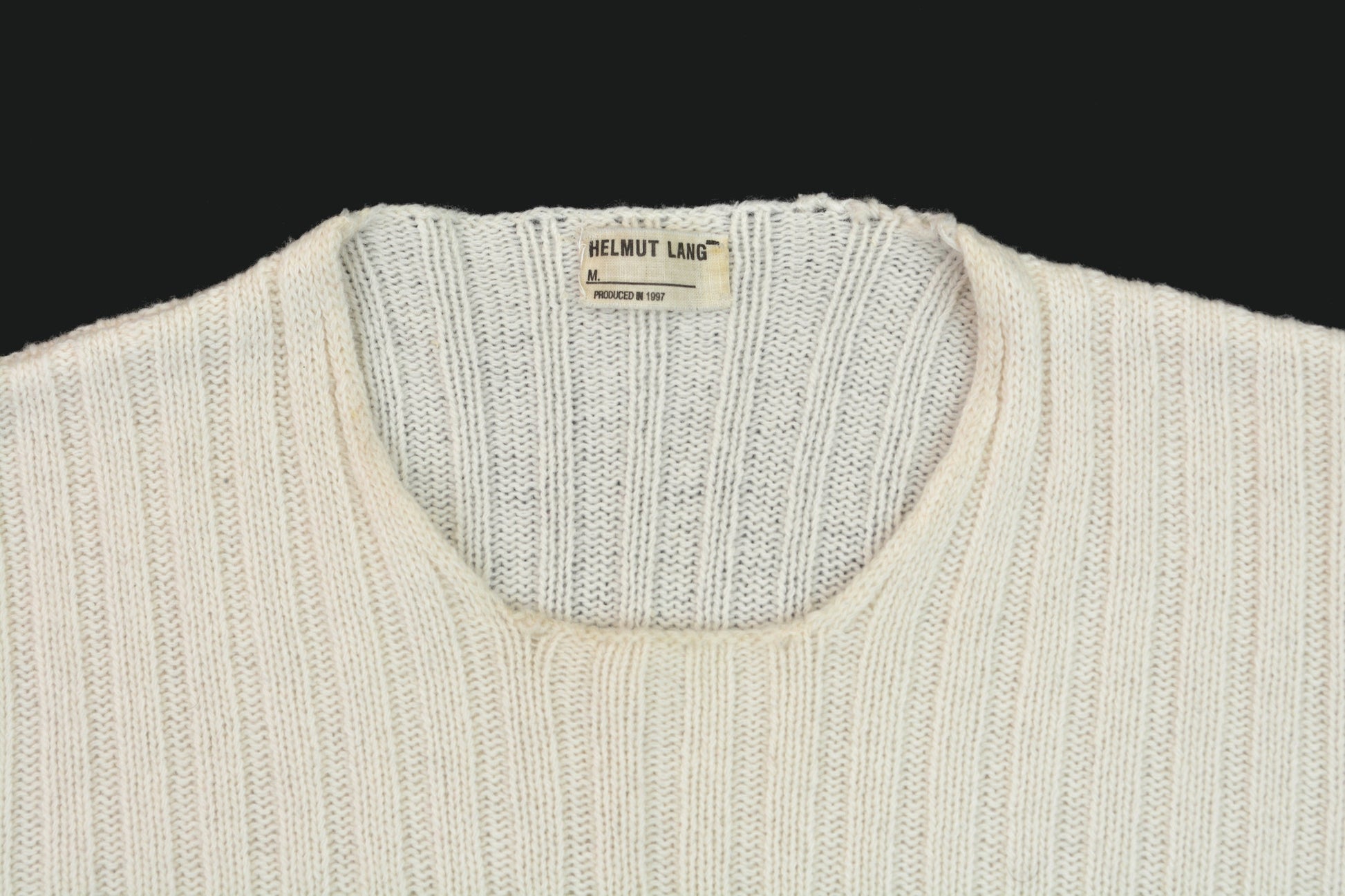 Helmut Lang 1997 Sweater with Slashed Sleeves – ENDYMA Helmut Lang 1997 Sweater with Slashed Sleeves – ENDYMA